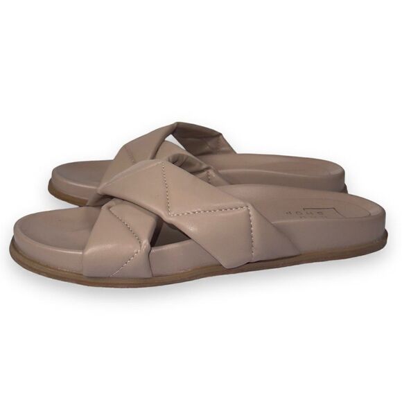 Shu Shop DeeDee Slide Sandals Taupe (Beige) Women's 8-8.5 - Picture 2 of 9